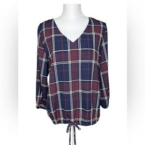 NWT - Stitch Fix West Kei Plaid Blouse